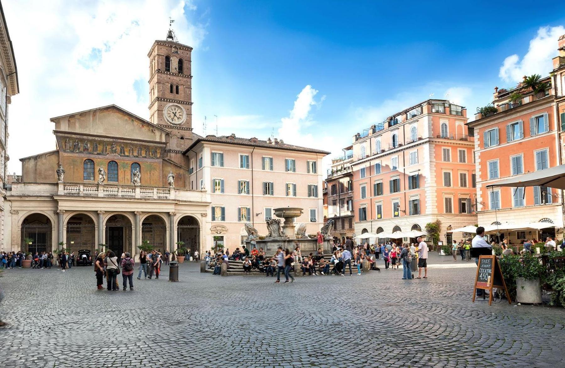Guest House O Affittacamere La Civetta Di Trastevere B Rome Bagian luar foto